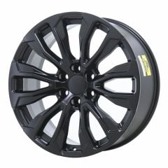 GMC YUKON wheel rim SATIN BLACK 14025 stock factory oem replacement