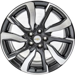 CHEVROLET EQUINOX wheel rim MACHINED CHARCOAL 14063 stock factory oem replacement