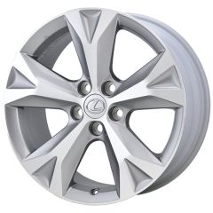 LEXUS NX200T wheel rim MACHINED SILVER 74356 stock factory oem replacement
