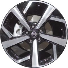 NISSAN ROGUE wheel rim MACHINED BLACK 62820 stock factory oem replacement