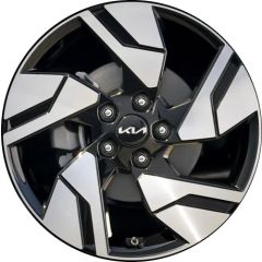 KIA SOUL wheel rim MACHINED BLACK 95440 stock factory oem replacement