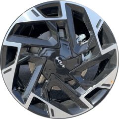 KIA SPORTAGE wheel rim MACHINED BLACK 74643 stock factory oem replacement