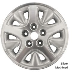 DODGE CARAVAN wheel rim MACHINED SILVER 2071 stock factory oem replacement
