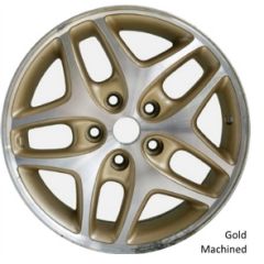 DODGE CARAVAN wheel rim MACHINED GOLD 2100 stock factory oem replacement