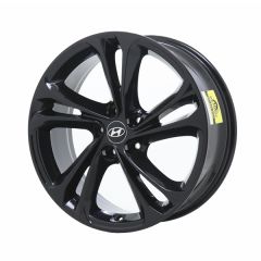 HYUNDAI SANTA FE wheel rim GLOSS BLACK ALY21SANTEFE19x7.5 stock factory oem replacement