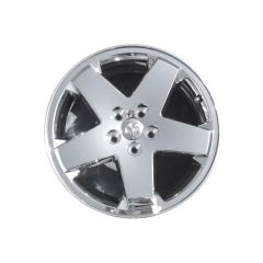 DODGE CALIBER wheel rim MACHINED CHROME CLAD 2290 stock factory oem replacement