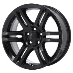 DODGE CHARGER wheel rim GLOSS BLACK 2409 stock factory oem replacement