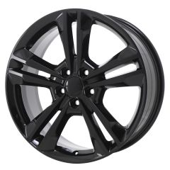 DODGE CHARGER wheel rim GLOSS BLACK 2410 stock factory oem replacement
