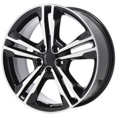DODGE CHARGER wheel rim MACHINED BLACK 2410 stock factory oem replacement
