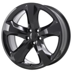 DODGE CHARGER wheel rim GLOSS BLACK 2411 stock factory oem replacement