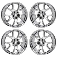 DODGE JOURNEY wheel rim PVD BRIGHT CHROME 2422 stock factory oem replacement