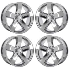 DODGE CHALLENGER wheel rim PVD BRIGHT CHROME 2441 stock factory oem replacement