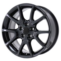 DODGE DART wheel rim PVD BLACK CHROME 2445 stock factory oem replacement