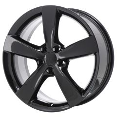 DODGE DART wheel rim GLOSS BLACK 2479 stock factory oem replacement
