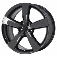 DODGE DART wheel rim PVD BLACK CHROME 2479 stock factory oem replacement