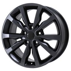 DODGE DURANGO wheel rim PVD BLACK CHROME 2492 stock factory oem replacement