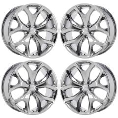 DODGE CHALLENGER wheel rim PVD BRIGHT CHROME 2523 stock factory oem replacement