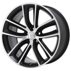 DODGE CHALLENGER wheel rim POLISHED BLACK 2526 stock factory oem replacement