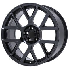 DODGE CHALLENGER wheel rim PVD BLACK CHROME 2527 stock factory oem replacement