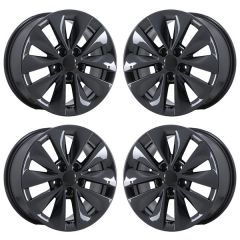 DODGE DART wheel rim PVD BLACK CHROME 2550 stock factory oem replacement