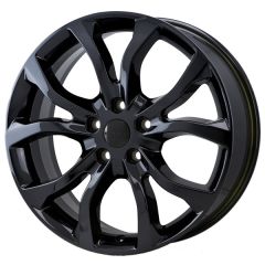 DODGE DURANGO wheel rim PVD BLACK CHROME 2568 stock factory oem replacement
