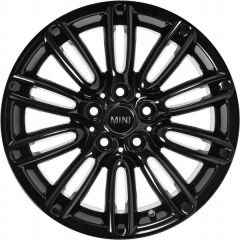 MINI COOPER wheel rim GLOSS BLACK 86081 stock factory oem replacement