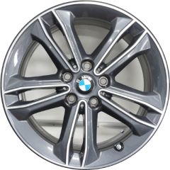 BMW 228i wheel rim MACHINED GREY 86578 stock factory oem replacement