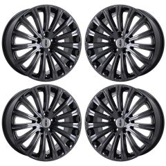LINCOLN MKX wheel rim PVD BLACK CHROME 3851 stock factory oem replacement