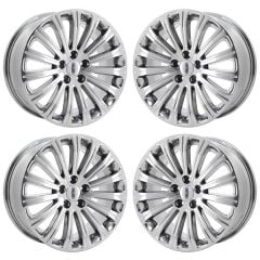 LINCOLN MKX wheel rim PVD BRIGHT CHROME 3851 stock factory oem replacement