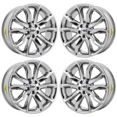 FORD EXPLORER wheel rim PVD BRIGHT CHROME 3861 stock factory oem replacement