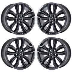 FORD MUSTANG wheel rim PVD BLACK CHROME 3909 stock factory oem replacement