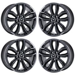 FORD MUSTANG wheel rim PVD BLACK CHROME 3909 stock factory oem replacement