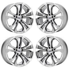 FORD TAURUS wheel rim PVD BRIGHT CHROME 3924 stock factory oem replacement