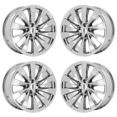 LINCOLN MKS wheel rim PVD BRIGHT CHROME 3928 stock factory oem replacement