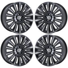 LINCOLN MKS wheel rim PVD BLACK CHROME 3929 stock factory oem replacement