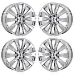 LINCOLN MKS wheel rim PVD BRIGHT CHROME 3930 stock factory oem replacement