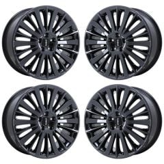LINCOLN MKZ wheel rim PVD BLACK CHROME 3955 stock factory oem replacement