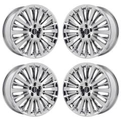 LINCOLN MKZ wheel rim PVD BRIGHT CHROME 3955 stock factory oem replacement