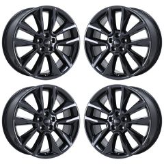 FORD ESCAPE wheel rim PVD BLACK CHROME 3970 stock factory oem replacement