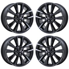 FORD ESCAPE wheel rim PVD BLACK CHROME 3970 stock factory oem replacement