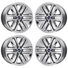 FORD EXPEDITION wheel rim PVD BRIGHT CHROME 3993 stock factory oem replacement