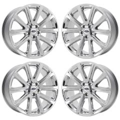 FORD EXPLORER wheel rim PVD BRIGHT CHROME 3994 stock factory oem replacement
