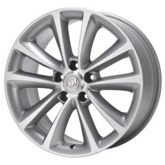 BUICK VERANO wheel rim MACHINED SILVER 4111 stock factory oem replacement