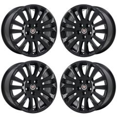 CADILLAC CTS wheel rim GLOSS BLACK 4669 stock factory oem replacement