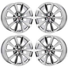 CADILLAC XTS wheel rim PVD BRIGHT CHROME 4696 stock factory oem replacement