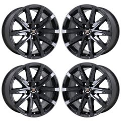 CADILLAC CTS wheel rim PVD BLACK CHROME 4712 stock factory oem replacement