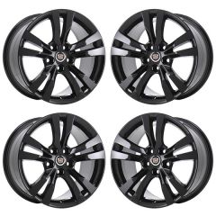 CADILLAC CTS wheel rim GLOSS BLACK 4717 stock factory oem replacement