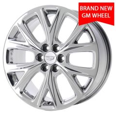 CADILLAC XT5 wheel rim PVD BRIGHT CHROME 4835 stock factory oem replacement