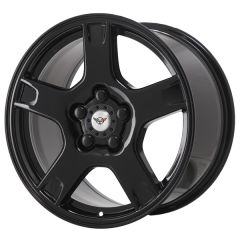 CHEVROLET CORVETTE wheel rim GLOSS BLACK 5058 stock factory oem replacement