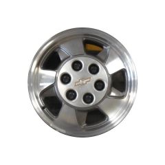 CHEVROLET SUBURBAN 1500 wheel rim MACHINED SILVER 5096 stock factory oem replacement